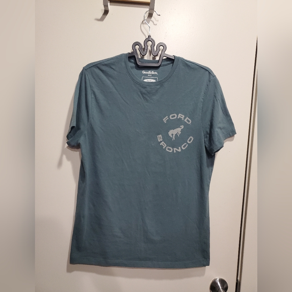 Goodthreads Men's Blue Ford Bronco T-Shirt Medium